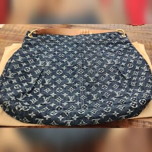Louis Vuitton Blue Monogram Denim Bag